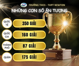 Ngôi trường tư thục nhiều đặc biệt: Bảng vàng thành tích ấn tượng của thầy và trò Trường THCS - THPT Newton