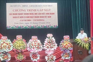 Huyện Nam Trực (Nam Định): Số lượng doanh nghiệp, doanh nhân tăng nhanh