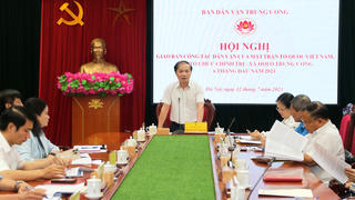 Công tác dân vận của MTTQ Việt Nam, các tổ chức chính trị - xã hội thực chất, đi vào chiều sâu