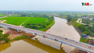Thông xe kỹ thuật cầu Lô Đông nối Hải Phòng và Thái Bình