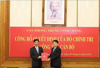 Ông Nguyễn Duy Ngọc giữ chức Chánh Văn phòng Trung ương Đảng