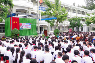 'Tiết học biên cương' hun đúc tinh thần Cách mạng Tháng Tám và Quốc khánh 2/9