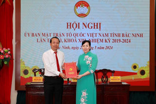 Bắc Ninh có tân nữ Chủ tịch Ủy ban MTTQ tỉnh