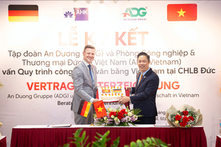 Tập đoàn An Dương ký kết hợp tác với Phòng Công nghiệp và Thương mại Đức tại Việt Nam