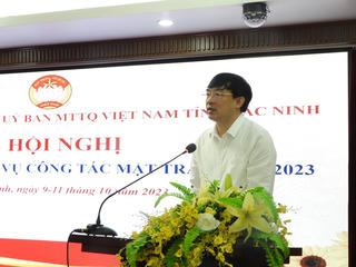 280 cán bộ Mặt trận ở Bắc Ninh được tập huấn nghiệp vụ