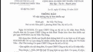 Vụ nữ nhân viên Quỹ tín dụng bị tố vay tiền không trả: Công an tỉnh Bình Thuận nói gì?