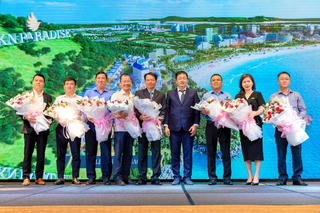 Động thổ Công viên nước 500 tỷ đồng tại dự án KN Paradise