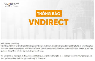 Bộ Công an điều tra vụ VNDirect bị tấn công