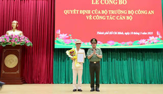 Bộ Công an điều động ông Trần Hồng Minh làm Phó Giám đốc Công an TP Hồ Chí Minh