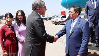 Thủ tướng Phạm Minh Chính tới Brazil, bắt đầu thăm chính thức