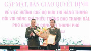 Thiếu tướng Đào Thanh Hải - Phó Giám đốc Công an TP Hà Nội nghỉ hưu