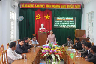 Mặt trận tỉnh Bình Định thăm chúc Tết các xã miền núi khó khăn và hộ gia đình chính sách 