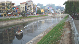 Tìm giải pháp cứu sông, hồ Hà Nội