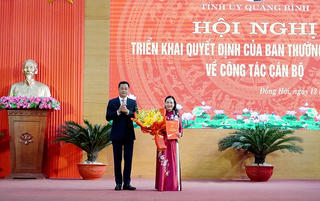 Chủ tịch Mặt trận tỉnh Quảng Bình được điều động giữ chức Bí thư Thành uỷ Đồng Hới