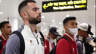 ĐT Indonesia đã tới Việt Nam, chuẩn bị cho bán kết lượt về AFF Cup