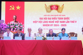Ông Trịnh Quốc Đạt được bầu làm Chủ tịch Hiệp hội Làng nghề Việt Nam