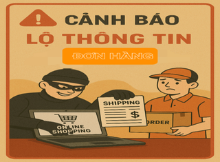 Cảnh báo nguy cơ lộ lọt thông tin cá nhân khi mua sắm trực tuyến