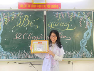 Nữ thủ khoa khối C Đà Nẵng ước trở thành cô giáo dạy văn
