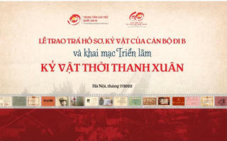 ‘Trao trả kỷ vật cho những cán bộ đi B’