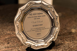 Bộ Xây dựng vinh danh CT Group vì những nỗ lực phát triển Công trình Xanh