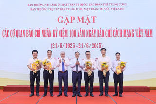 Báo chí đồng hành cùng Mặt trận xây đắp khối đại đoàn kết toàn dân tộc