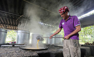 Thủ phủ mật mía ở Hà Tĩnh những ngày giáp Tết