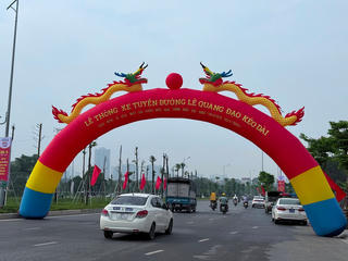 Hà Nội chính thức thông xe đường Lê Quang Đạo kéo dài