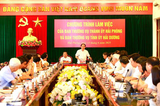 Thông qua phương án nhân sự của TP Hải Phòng sau khi hợp nhất