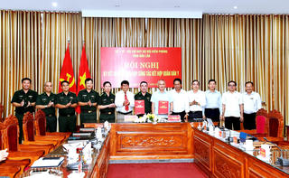 Bộ đội Biên phòng Đắk Lắk và Sở Y tế ký kết phối hợp công tác kết hợp quân dân y