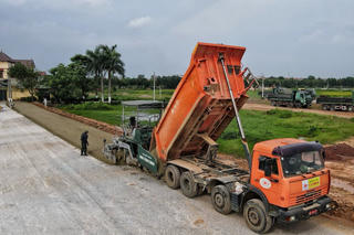 Diện mạo đường Vành đai 4 sau gần 1 năm khởi công