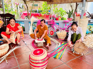 Dư địa lớn xuất khẩu sản phẩm mây tre đan