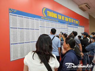 Ga Sài Gòn bán ra 21.000 vé tàu Tết, giá vé tăng 4-5%