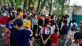 Các điểm vui chơi quá tải