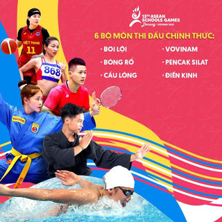 Vovinam được thi đấu chính thức tại Đại hội Thể thao học sinh Đông Nam Á