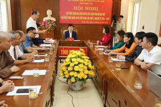 Hưng Yên: Gặp mặt Đoàn đại biểu dự Đại hội đại biểu toàn quốc MTTQ Việt Nam lần thứ X