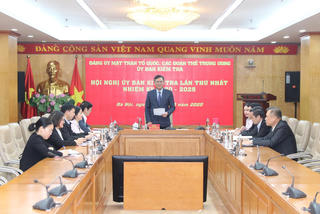 Hội nghị lần thứ nhất Ủy ban Kiểm tra Đảng ủy Mặt trận Tổ quốc, các đoàn thể Trung ương