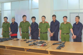 Công an TP HCM thông tin một số vụ  mua bán trái phép vũ khí quân dụng