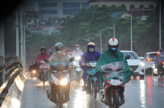 Thời tiết ngày 6/9: Bắc Bộ, Trung Bộ có mưa dông