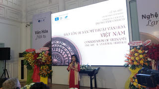 Thành lập Trung tâm UNESCO Bảo tồn Di sản Mỹ thuật Văn hóa Việt Nam 