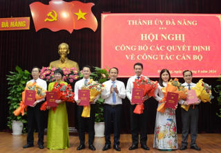 Đà Nẵng: Luân chuyển, bổ nhiệm lãnh đạo tại các cơ quan Đảng