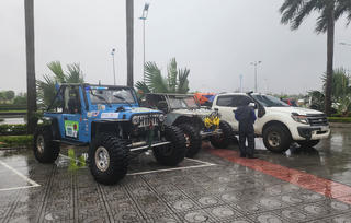 Giải đua xe ô tô địa hình quốc tế RFC Việt Nam diễn ra tại Quảng Bình