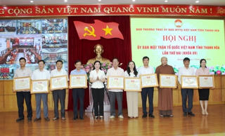 Thanh Hóa: Nhiều hành động thiết thực trước và trong Đại hội Mặt trận các cấp