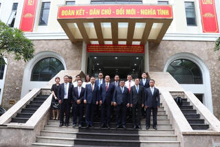 Mặt trận TP Hồ Chí Minh tiếp đoàn công tác Chính hiệp tỉnh Liêu Ninh, Trung Quốc