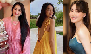 Phạm Quỳnh Anh, Phạm Hương và dàn sao Việt giấu bụng bầu nhờ váy suông