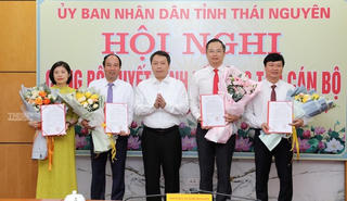 Thái Nguyên: Điều động, bổ nhiệm nhiều lãnh đạo sở, ngành