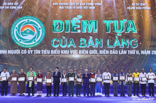 Điểm tựa của bản làng - điểm tựa vững vàng nơi biên cương Tổ quốc