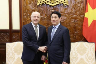 Chủ tịch nước Lương Cường tiếp Đại sứ Phần Lan đến chào từ biệt