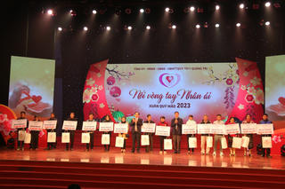 Quảng Trị: Tổ chức chương trình Nối vòng tay nhân ái Xuân Quý Mão 2023