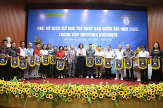 Hải Phòng: Khai mạc Giải vô địch cờ vua trẻ xuất sắc quốc gia 2025