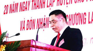 Hòa Bình: Đình chỉ công tác Chủ tịch huyện Cao Phong